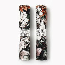 Салфетки сервировочные на стол «Этель» Meadow flower, 40×40 см, с декоративными кольцами, набор 2 шт.