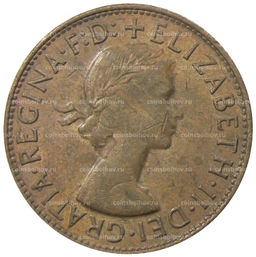 Монета 1 пенни 1961 года Австралия