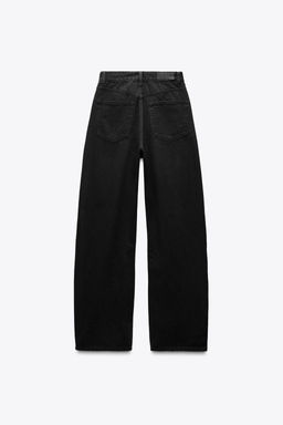 TRF CURVED HIGH-WAIST JEANS - Zara фото 6