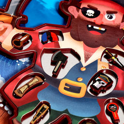 Настольная игра Операция Пират, 2 игрока, 5+ - Лас играс kids фото 3