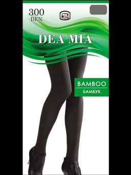 Колготки теплые DEA MIA BAMBOO 300 (бамбуковые) grafit