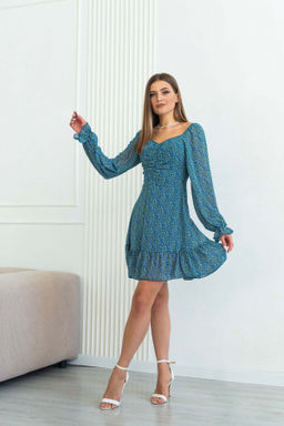 Платье Багряна (морская волна) - Nadi bordo фото 11