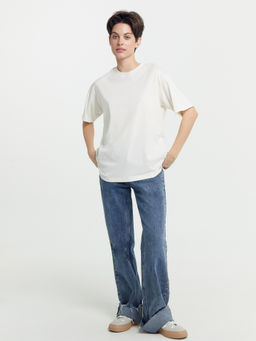 Футболка женская в молочно-белом цвете молочный 112678 - Mark formelle фото 6