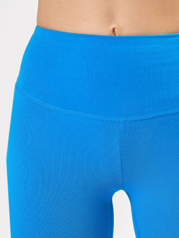 Комплект женский синий (футболка, шорты-велосипедки) синий +печать 372387 - Mark formelle фото 5