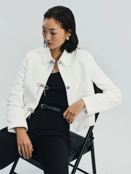 Жакет из хлопка с бантами / Zarina