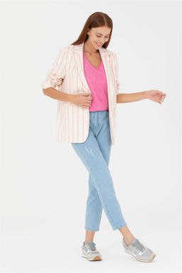 Женская розовая куртка - U.s. polo assn фото 4