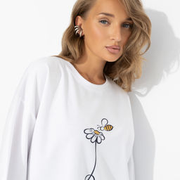 Футболка с милым принтом, Мода-мания