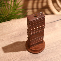 Игра настольная «Домино», 11×11×27 см, манговое дерево