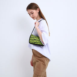 Сумка женская багет из текстиля «Эйфория», 23×13×5 см