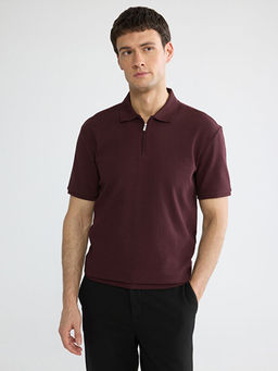 Polo Yaka Fitilli Erkek Triko Ti??rt