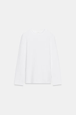 INTERLOCK LONG SLEEVE T-SHIRT