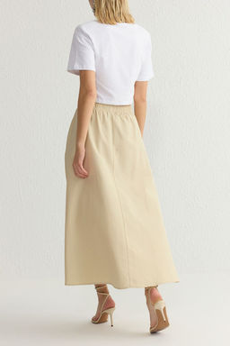 Trendyolmilla Siyah A-line Maxi Boy Etek TEDSS24ET00033  фото 5