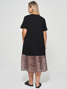 Платье 0387-1с глубокий черный - Dora фото 40