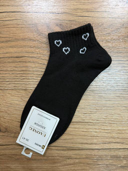 BK1036 Носки, 1 пара ЧЕРНЫЙ