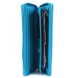 Портмоне женское Premier-S-39 н/к, 4 отд, 9 карм, голубой флотер (324) 208438 фото 3
