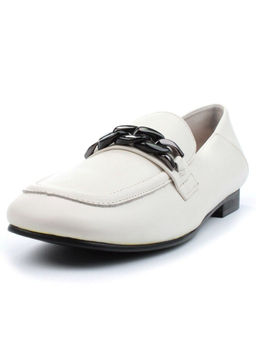 03-DCO117-2 BEIGE Лоферы женские (натуральная кожа)