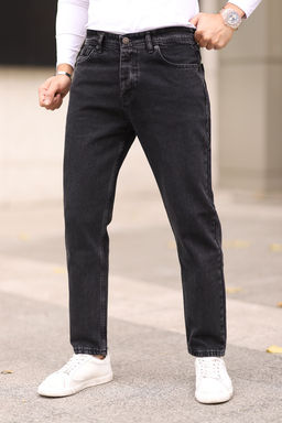 Siyah Smoke Boyfriend Jeans Kot Pantolon TMNAW25JE00020