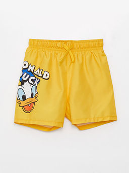Donald Duck Bask?l? Erkek Bebek Deniz ?ort