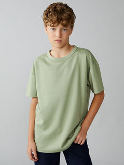 Bisiklet Yaka Erkek ?ocuk Ti??rt