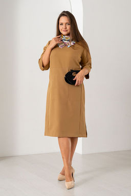 Платье А-3571 кэмел - Angelika фото 4