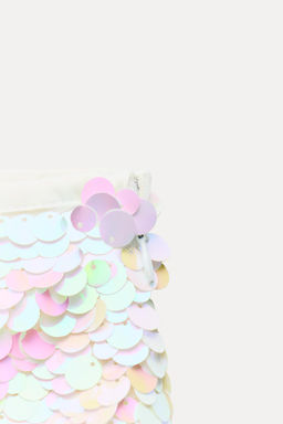 SEQUINNED MINISKIRT - Zara фото 6