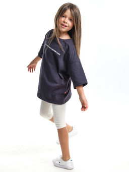 Футболка для девочки UD 7911 антрацит - Mini maxi фото 7