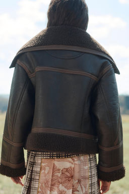 DOUBLE-FACED JACKET LIMITED EDITION - Zara фото 4