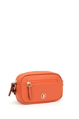 U. S. Polo Assn / Женская оранжевая сумка через плечо - U.s. polo assn фото 2