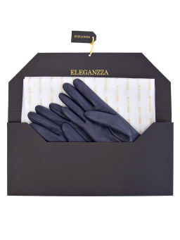 Перчатки женские ш+каш. TOUCH F-IS5500 d.blue - Eleganzza фото 6