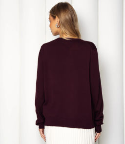Джемпер #ОКТ125002, сливовый - Dommod фото 3