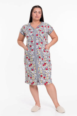 Халат М32012и серый - Елена фото 2