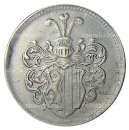 Монета 20 пфеннигов 1918 года Транспортный нотгельд  Лейпциг