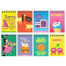 Блокнот А7 40л. на гребне "Funny picture" ("BG", Б7гр40 12762)