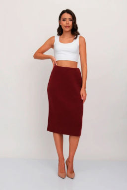 ЗЛАТА Юбка И 010/св.бордо