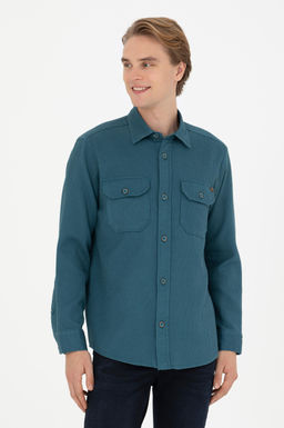 Мужская рубашка Petrol с длинным рукавом - U.s. polo assn фото 10