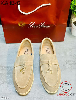 Лоферы женские замшевые