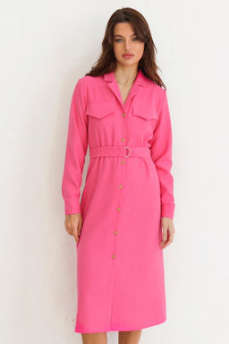 Платье-рубашка с английским воротником - Martichelli фото 33