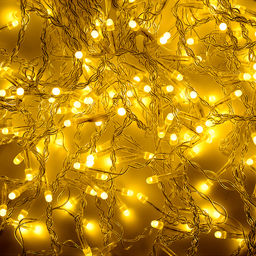 Электрогирлянда Бахрома, 9м, 288 ламп, теплый