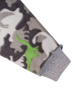 Комбинезон детский флисовая зеленая вспышка