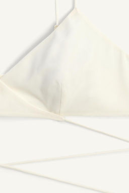 LIMITED EDITION TRIANGLE BRA WITH APPLIQUES - Zara фото 12
