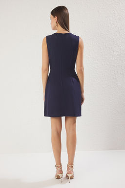TRENDYOLMILLA Fusya Duz A Kesim Mini Dokuma Elbise TWOSS25EL00185  фото 10