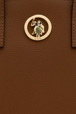 U. S. Polo Assn / Женская светло-коричневая сумка через плечо - U.s. polo assn фото 6