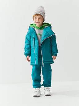 Джоггеры "Изумруд" утепленные