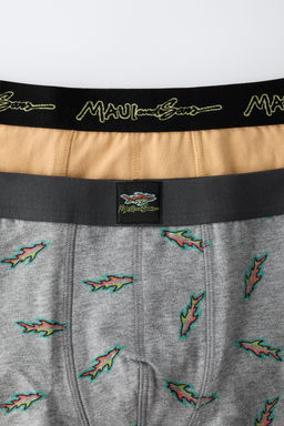AGES 6-14/ TWO-PACK OF MAUI & SONS ® BOXERS