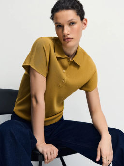 Джемпер поло из вискозы / Zarina