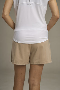 Шорты трикотажные Бежевый - Anta фото 4