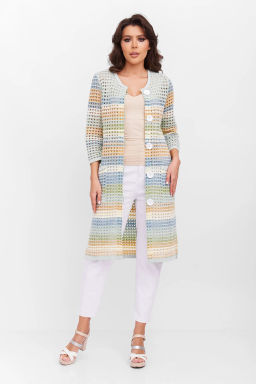 ЗЛАТА Кардиган Н 725*/оливка