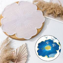 Молд Доляна «Петуния», силикон, d=34 см, прозрачный