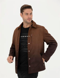Kahverengi Deri Ceket - Pierre cardin фото 3