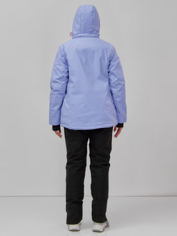 Горнолыжная куртка женская зимняя фиолетового цвета 7015_1F - Chunmai фото 13